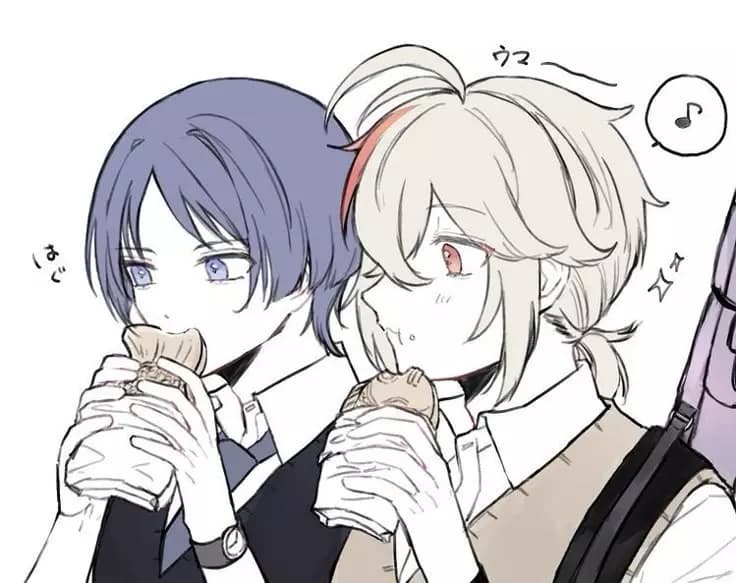 Kazuha and Scaramouche  thumbnail