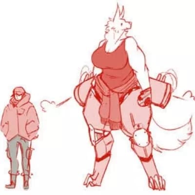 Kara snowfang, um Muno Mundo Furry (Blue Version) thumbnail