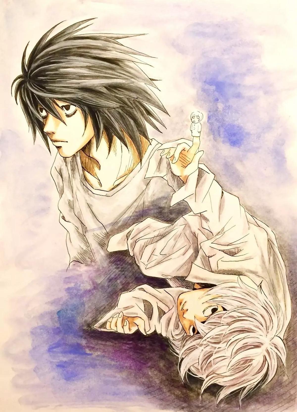 L Lawliet und Near thumbnail