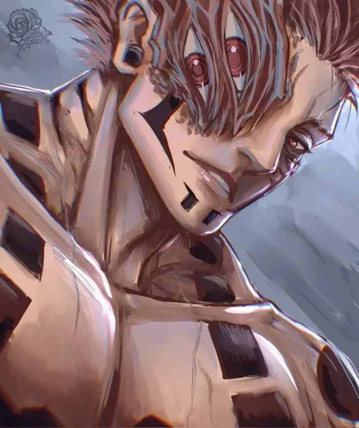 "Ryomen Sukuna" (translated directly as "Two-Faced Sukuna") thumbnail