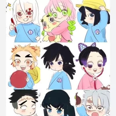 Hashira as kids thumbnail