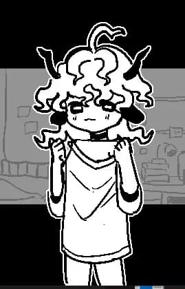 Alien sheepboy :3 (from the game one sided loneliness  thumbnail
