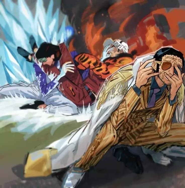 Akainu, Kuzan y Kizaru thumbnail