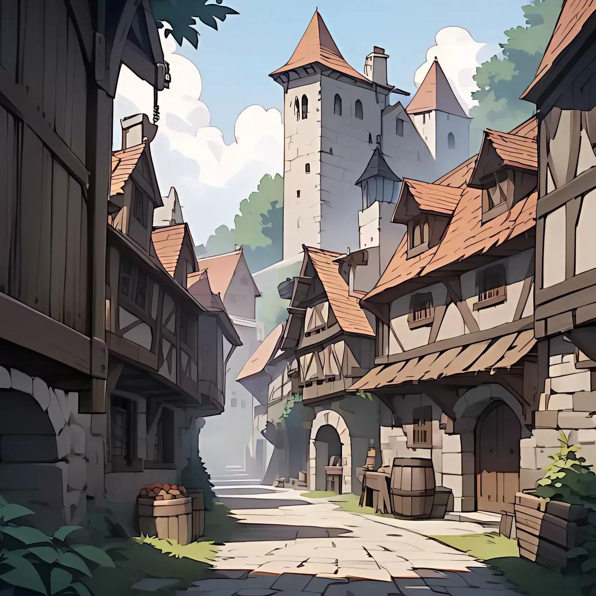 Medieval fantasy world thumbnail