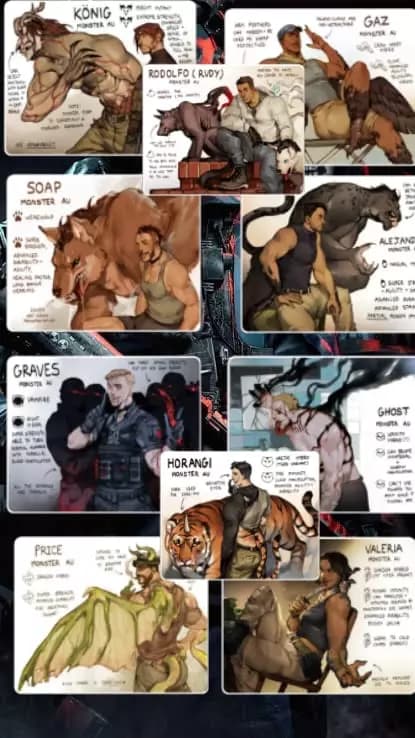 TF141 MONSTER AU thumbnail