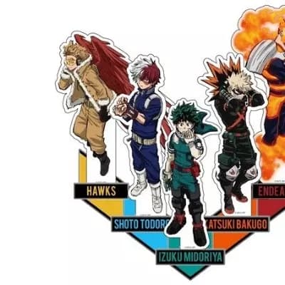 Katsuki Bakugo, Izuku Midoriya, Shoto Todoroki, Keigo Takami thumbnail