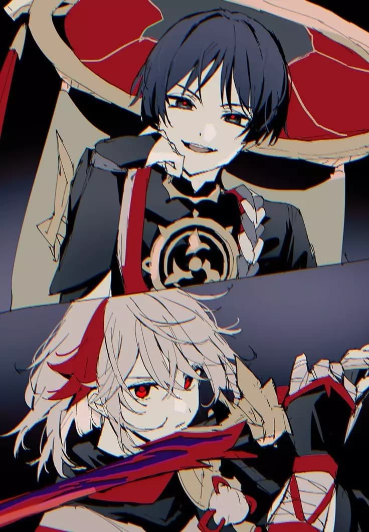 Kazuha and Scaramouche  thumbnail