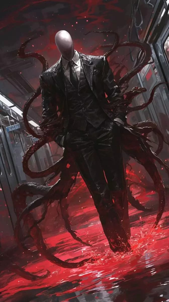slender man / shadow forest thumbnail