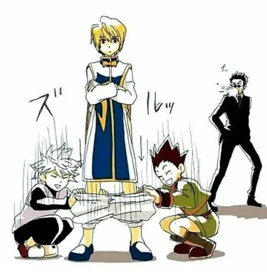 Gon, killua, kurapika e o leorio  thumbnail