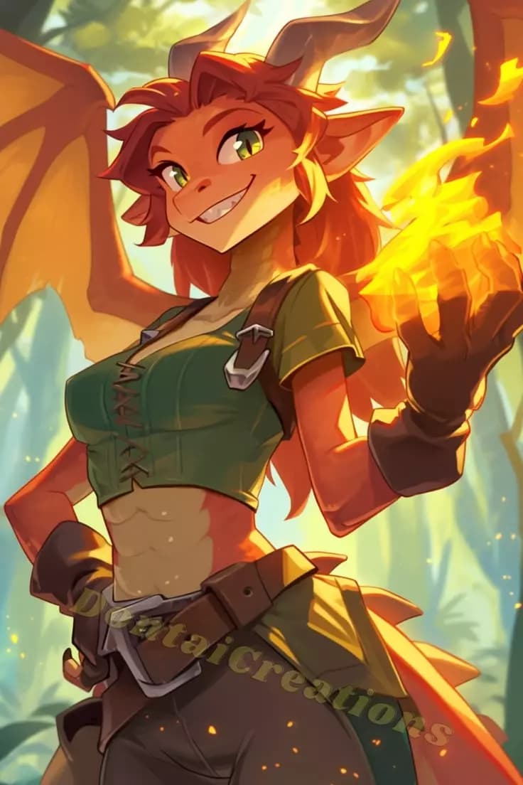 Kaelith, the Draconic Guardian thumbnail