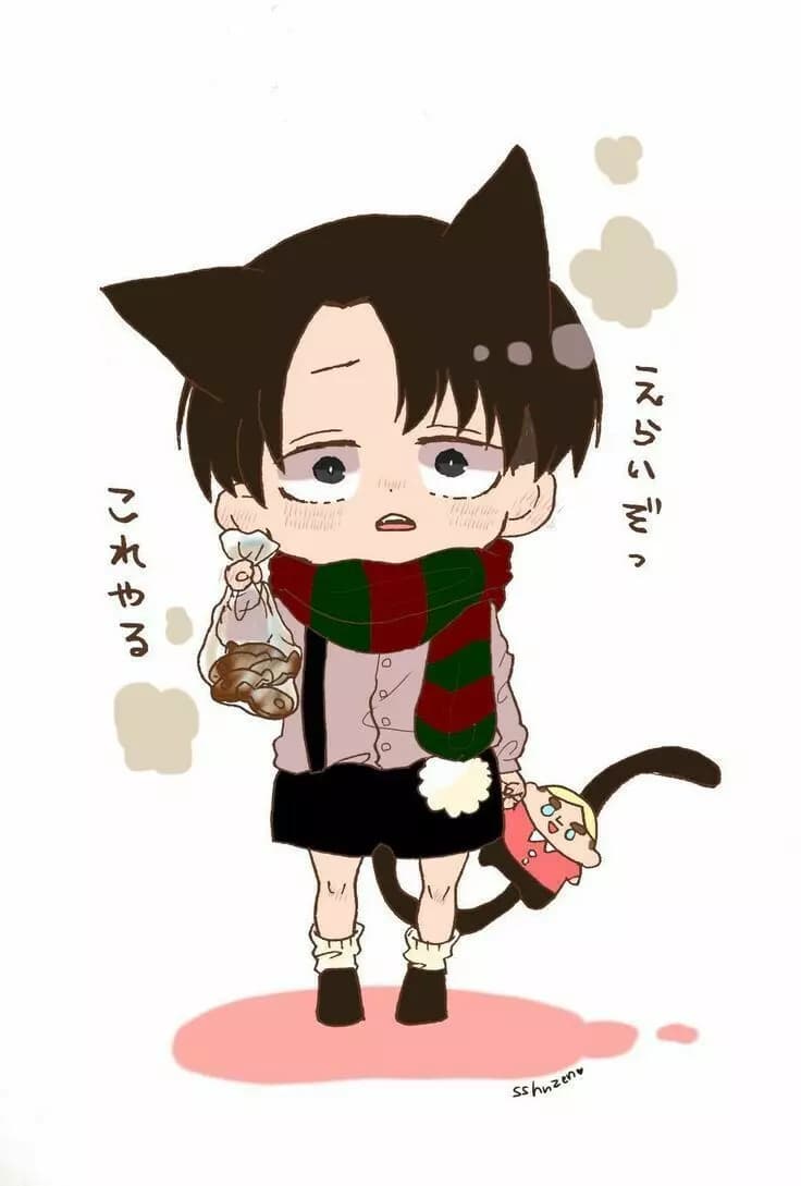 Levi Ackerman – Cat baby thumbnail