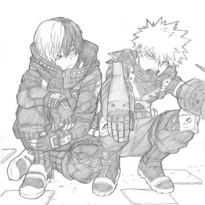Shoto Todoroki y katsuki bakugo  thumbnail