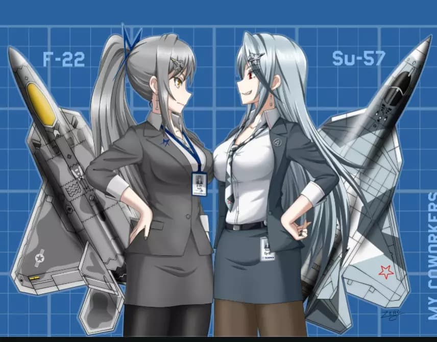 SU-57 and F-22 thumbnail