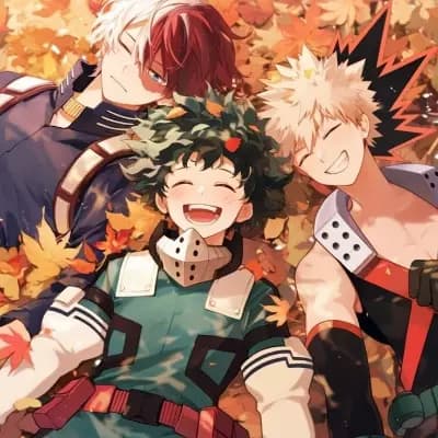 Bakugou, Todoroki, and Midoriya thumbnail