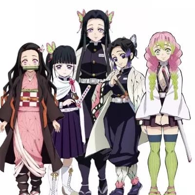 Shinobu, Kanae, Kanao, Nezuko y Mitsuri thumbnail