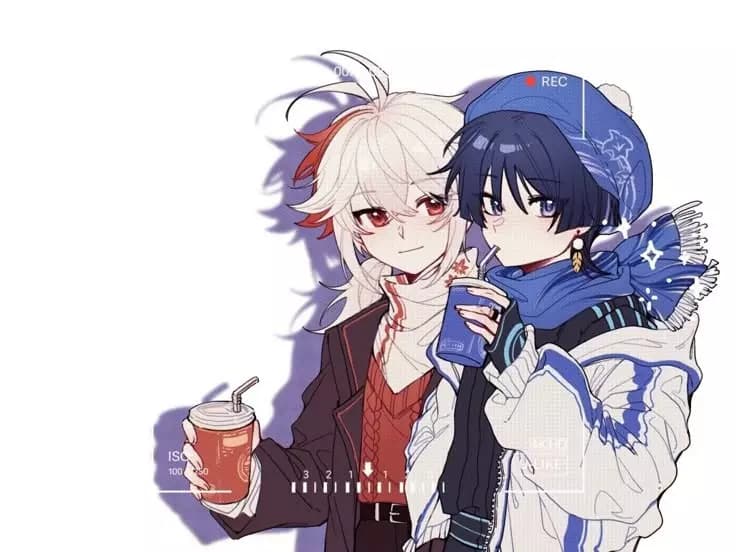 Kazuha and Scaramouche  thumbnail