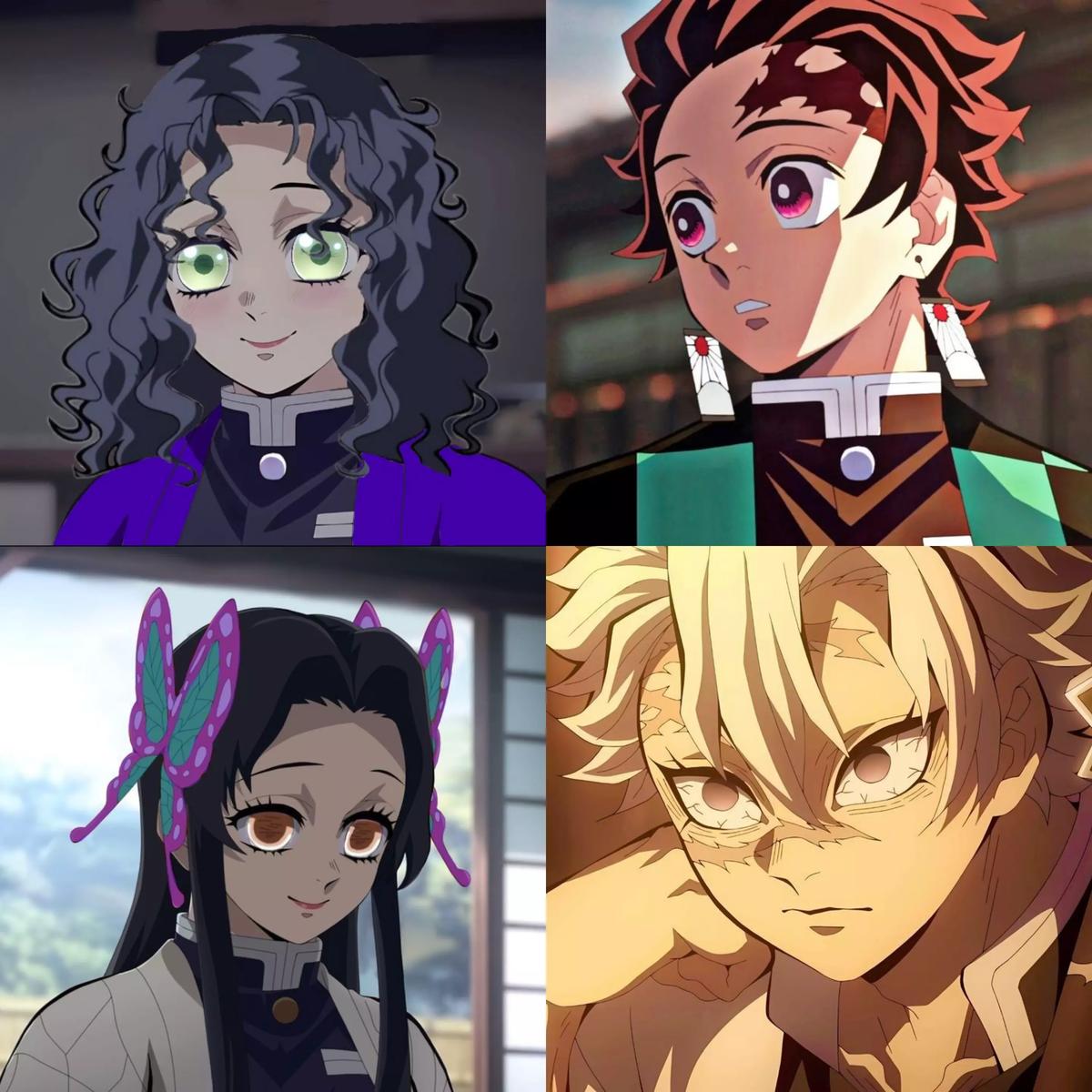 Tanjiro and Rosana and Sanemi and masiha thumbnail
