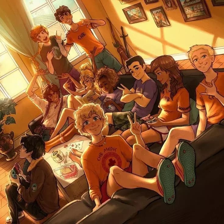 The heroes of Olympus thumbnail