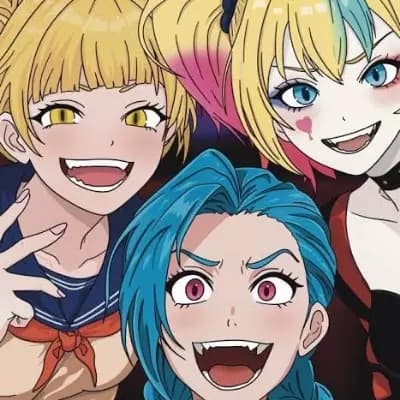 The Trio: Toga, Harley Quinn, and Jinx thumbnail