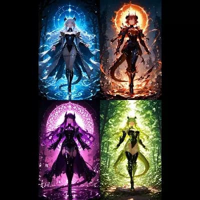 Selmira, Zyra, Nivara, Elyssia thumbnail