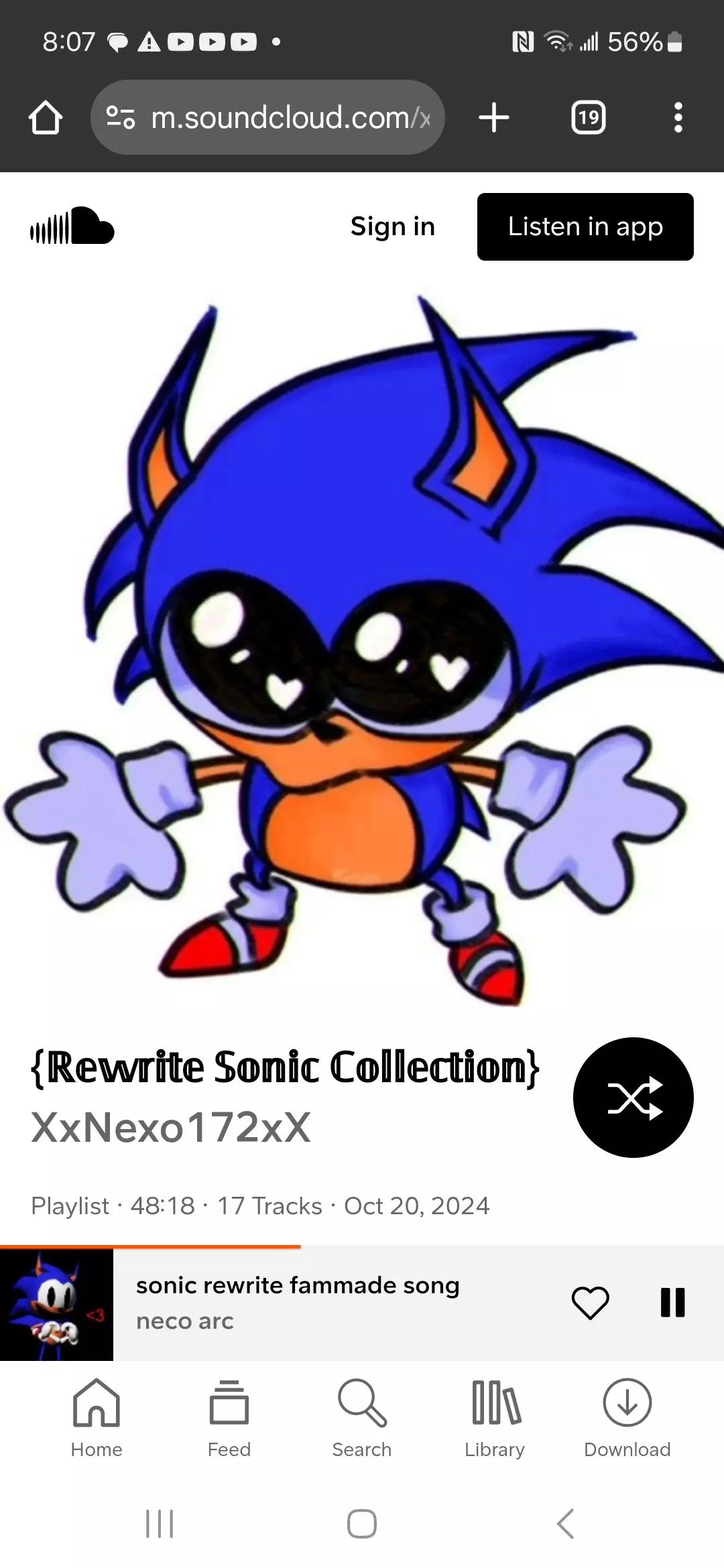 Rewrite sonic  thumbnail
