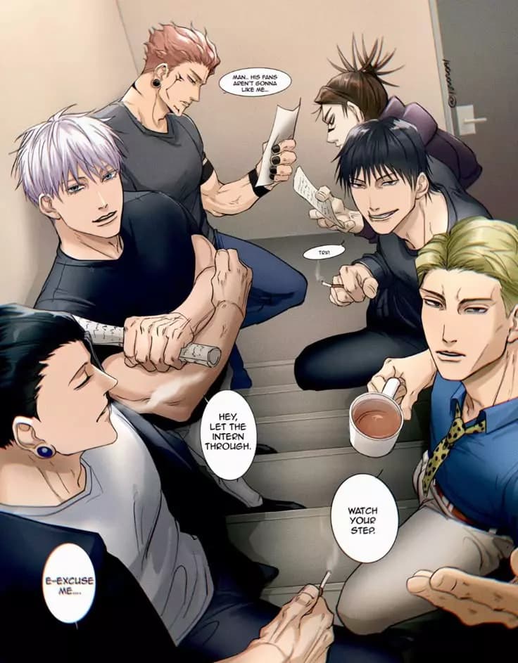 Jujutsu kaisen man thumbnail