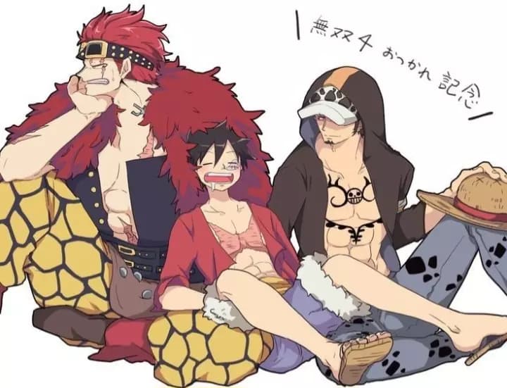 Luffy, Kidd e Law thumbnail