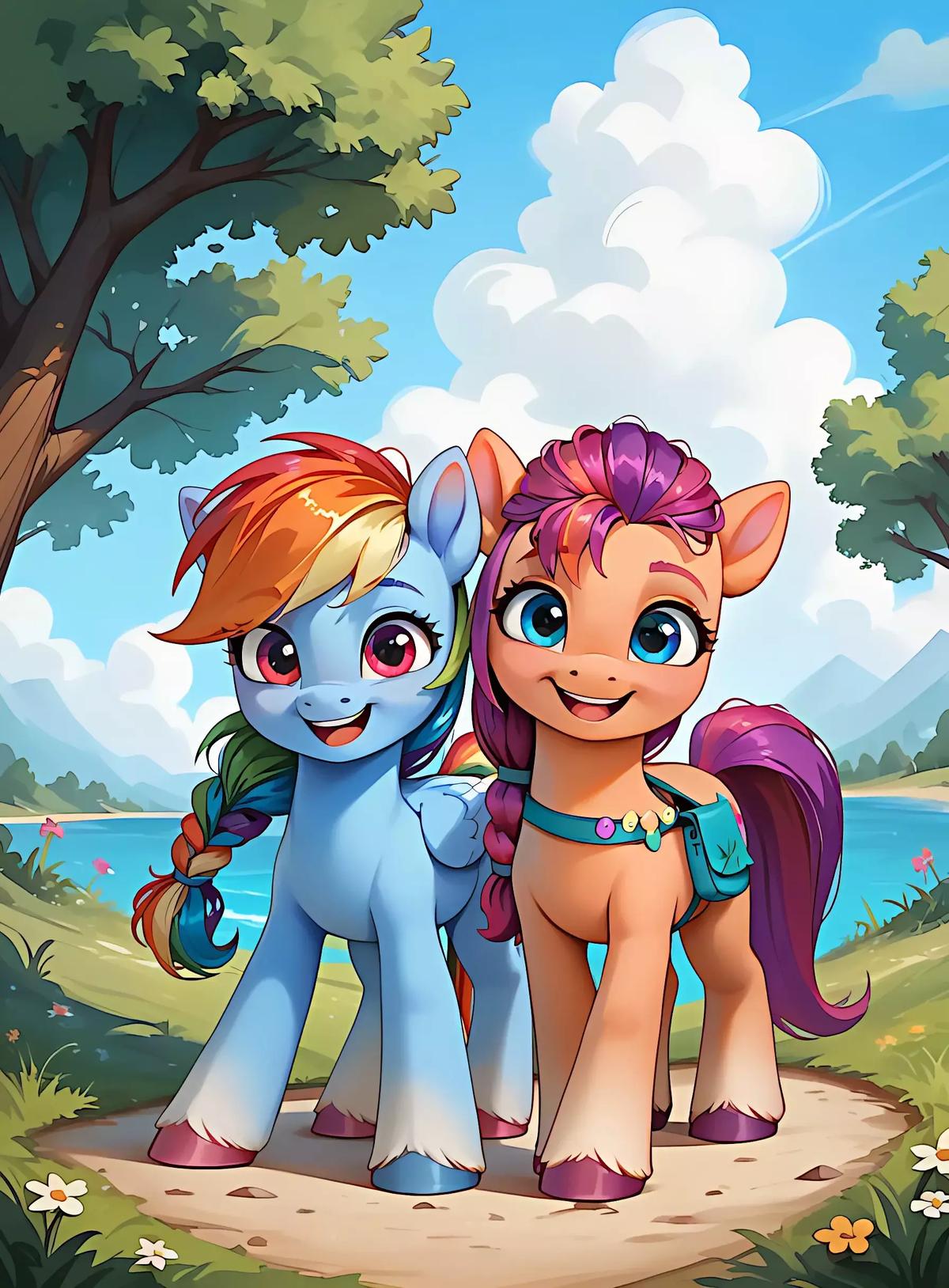 Rainbow and Sunny thumbnail