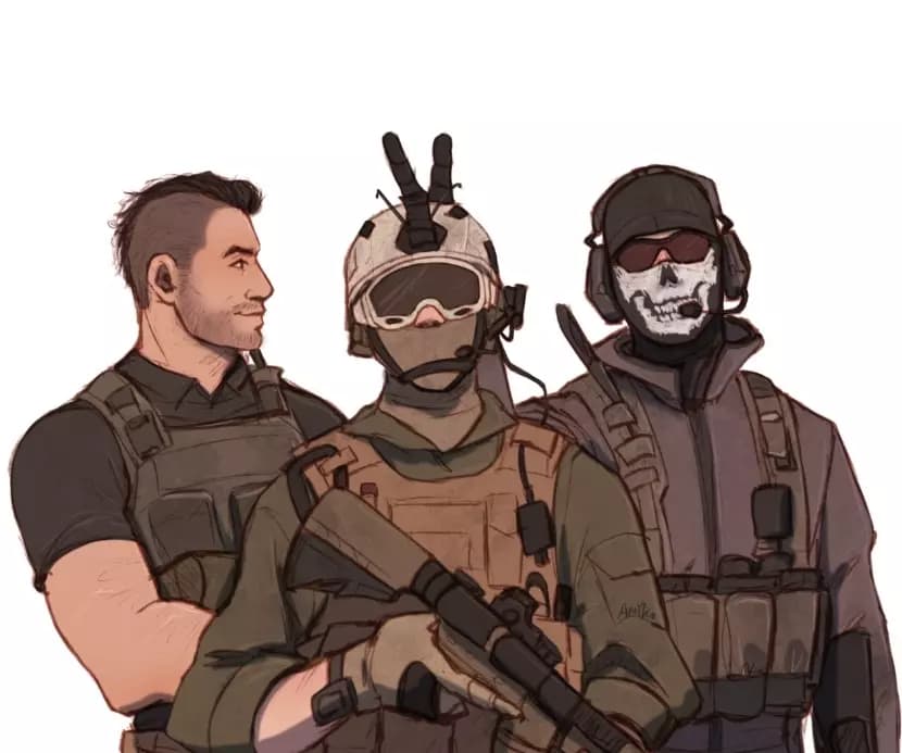 Soap, Roach and Ghost. From TF141 thumbnail