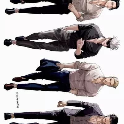 Gojo, Nanami, Geto, Toji thumbnail