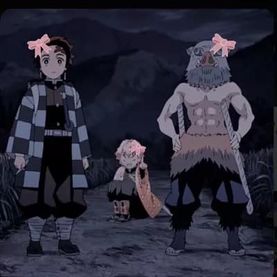 Tanjiro, Zenitsu and Inosuke thumbnail