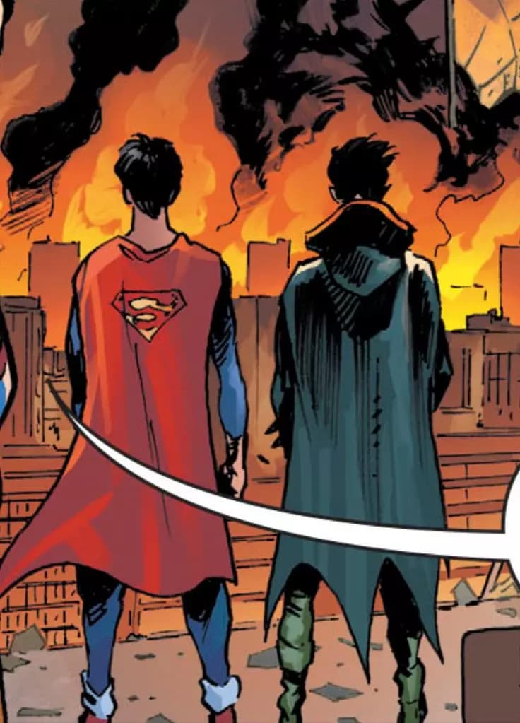 Damian Wayne and Jon kent thumbnail