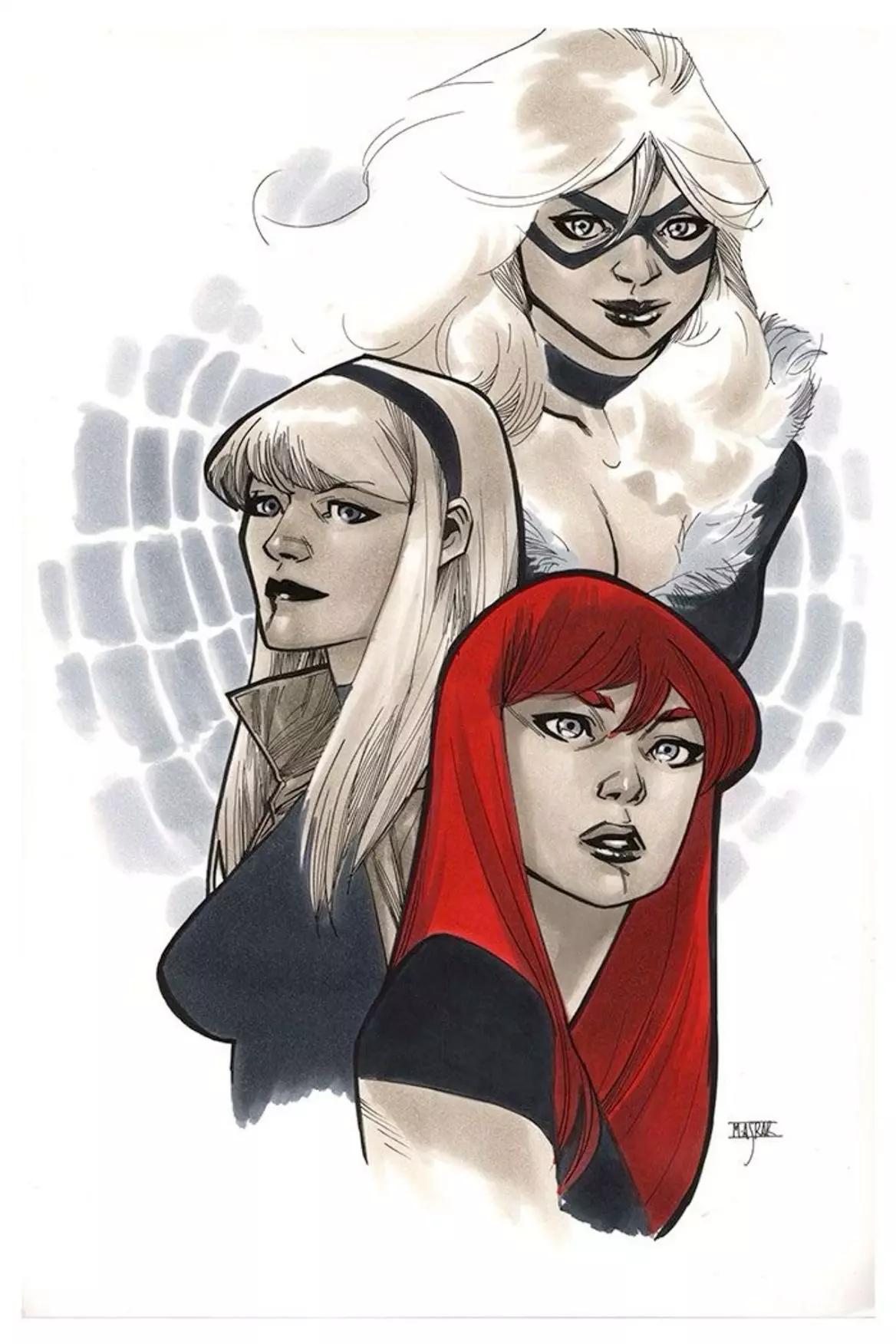 Mary Jane Watson, Felicia Hardy, Gwen Stacy thumbnail