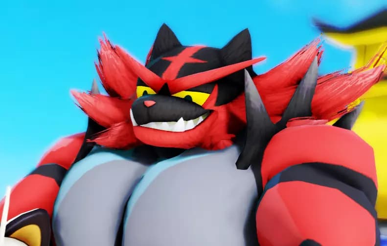 Backshot incineroar 18+ thumbnail