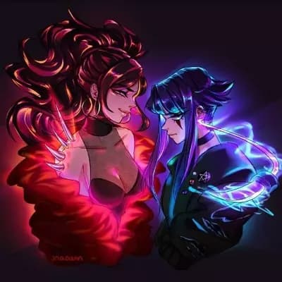 Yandere kyoka and yandere momo thumbnail