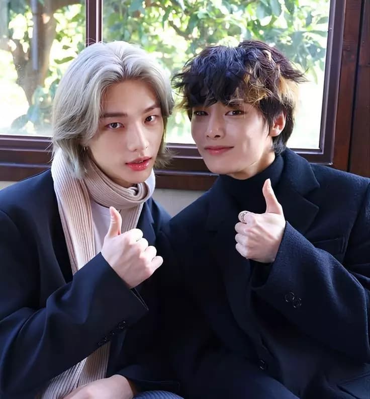 Hyunjin and Jeongin thumbnail