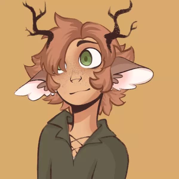 Melvin, the deer femboy thumbnail