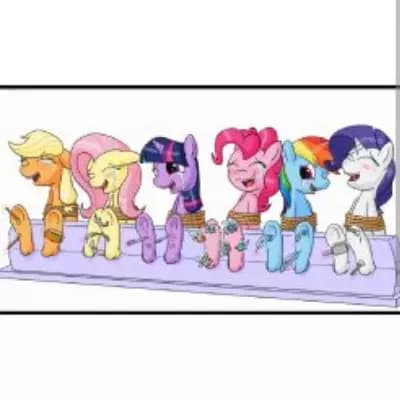 Mlp tickle sleepover with mlp ! Main six thumbnail