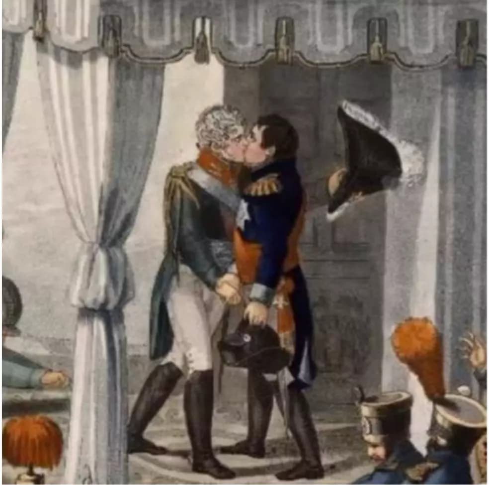 Napoleon Bonaparte and Alexander First of Russia thumbnail