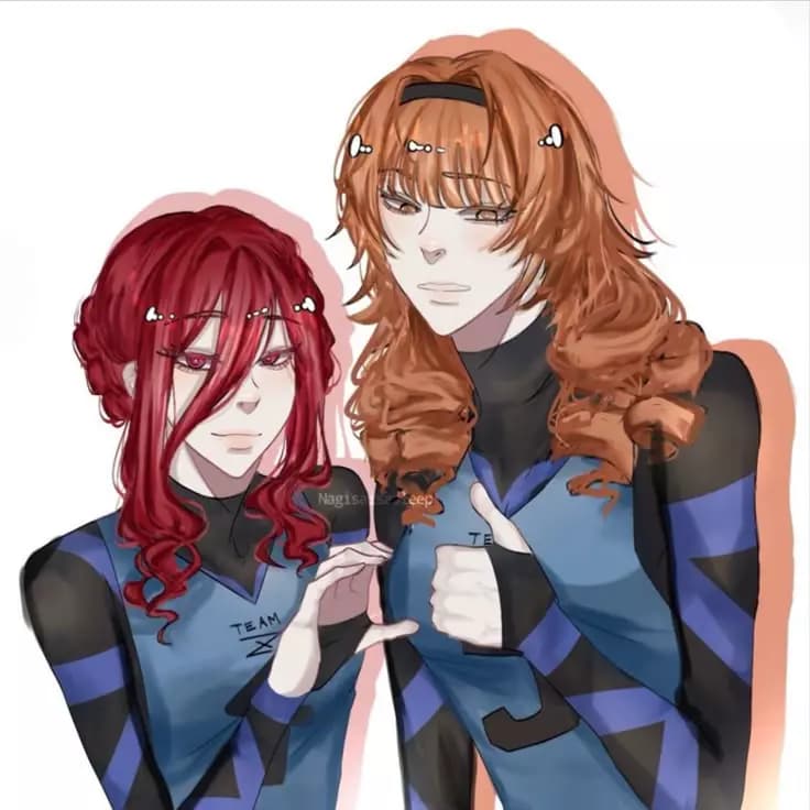 Chigiri x Kunigami fem⃤ thumbnail