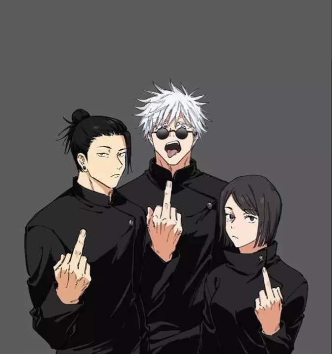 Staturo Gojo , Suguro Geto , Shoko  thumbnail