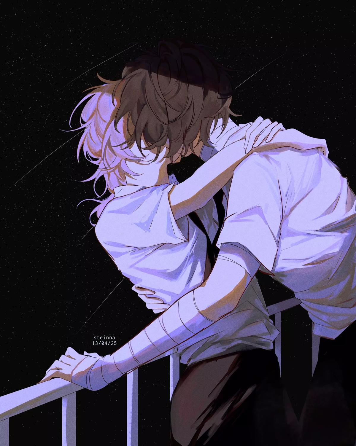 Soukoku AU acosador thumbnail