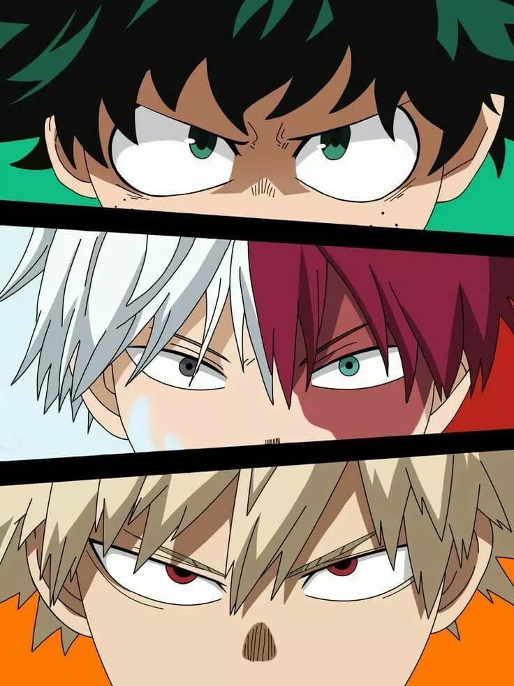 Deku, Bakugo y Shoto thumbnail