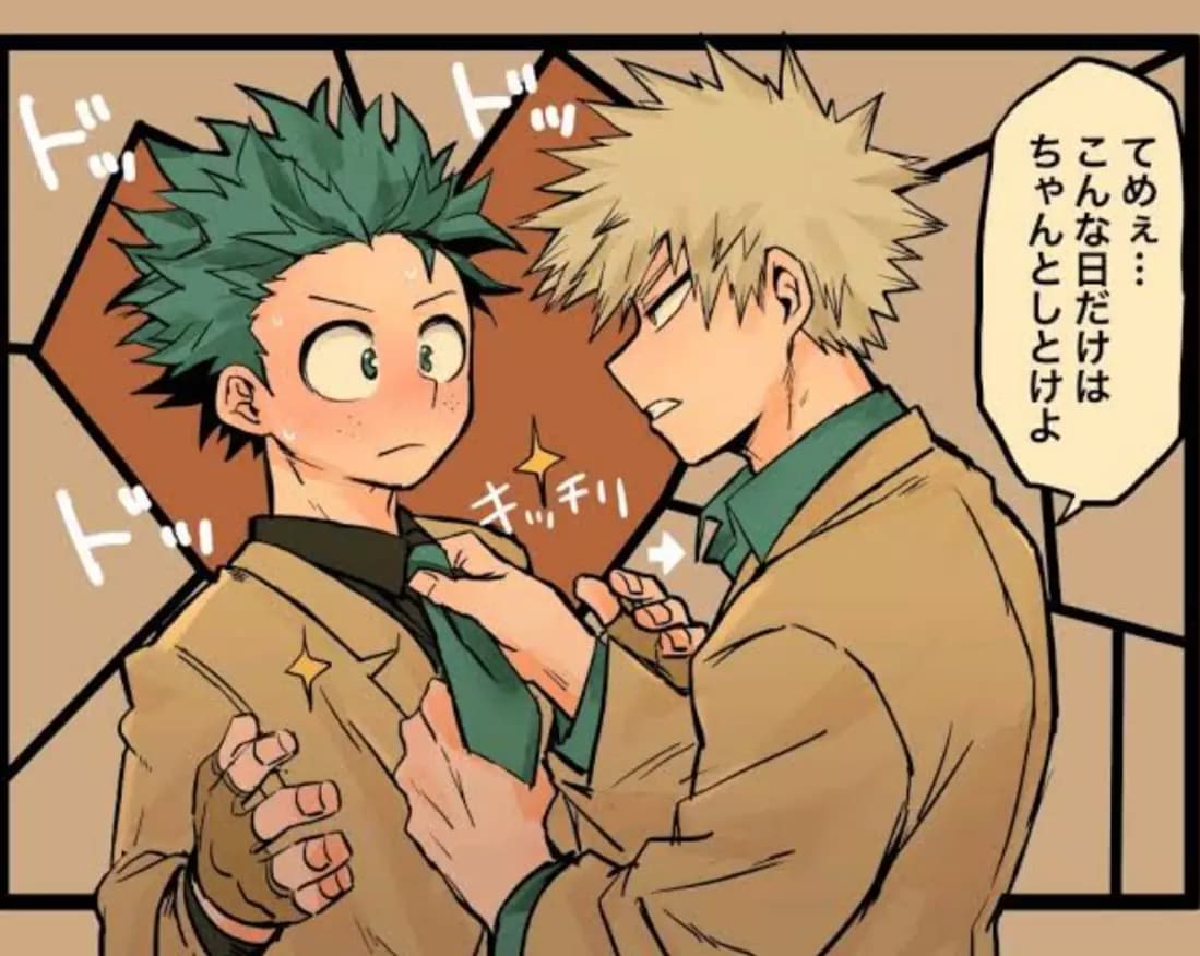 Deku e Bakugo,seus pais thumbnail