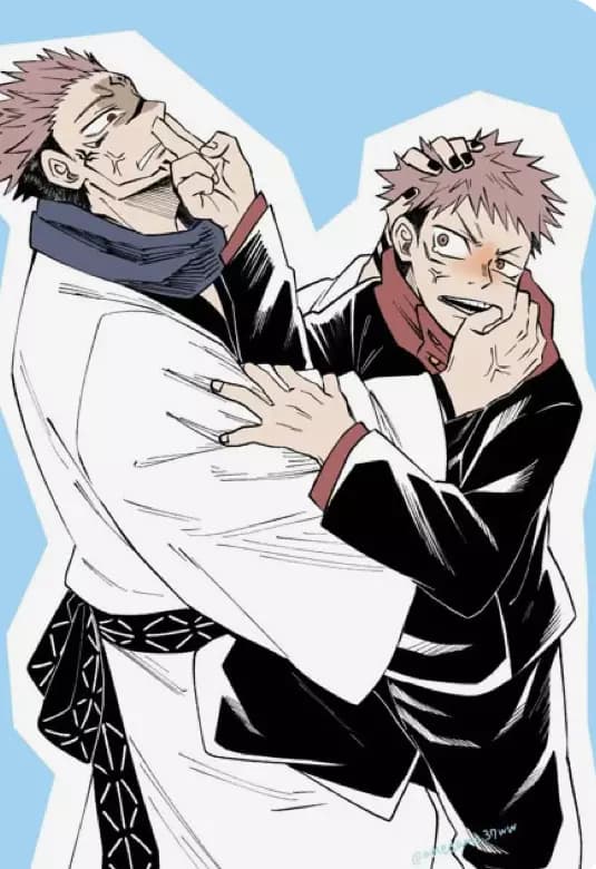 Sukuna and Itadori thumbnail