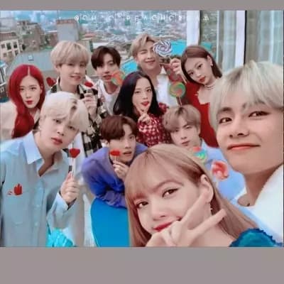 BTS and black Pink  thumbnail
