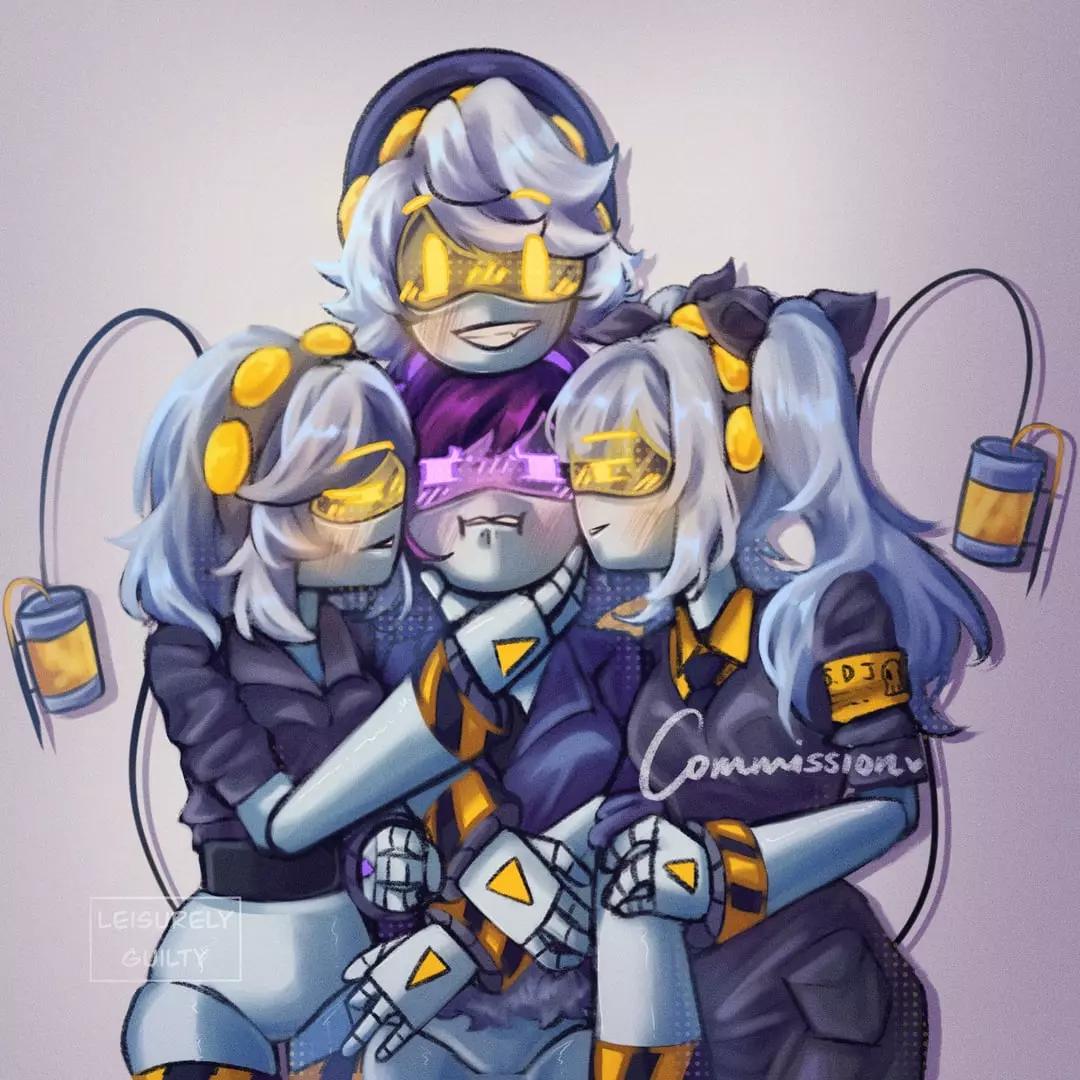 Uzi, N, V,  and J (poly relationship) thumbnail