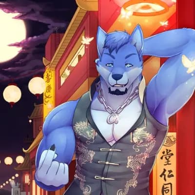 Blue thumbnail
