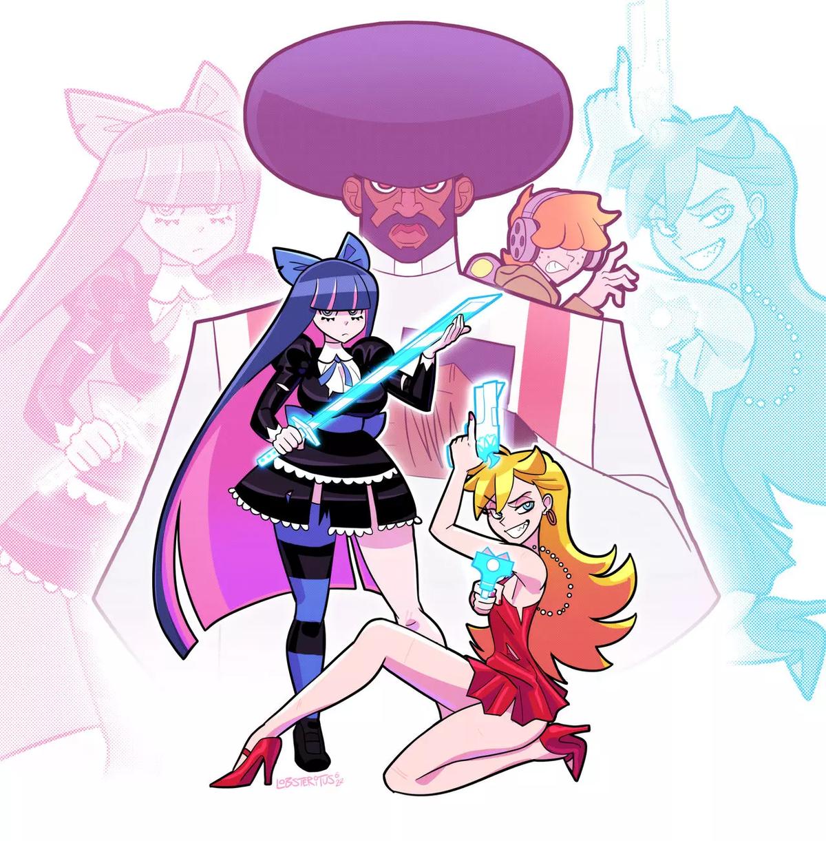 Panty and stocking au  thumbnail