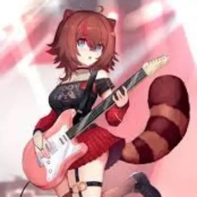 Vtuber raccoon thumbnail